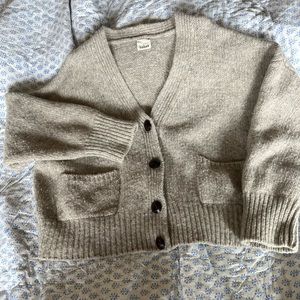 Babaa cardigan in mist